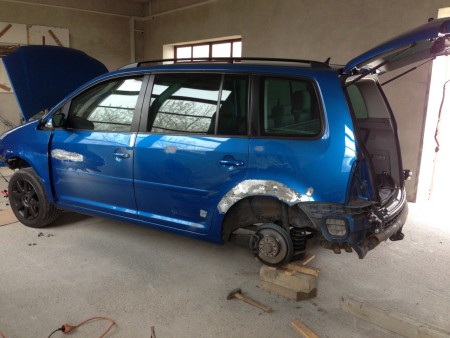 Autoklampiarske práce na mladšich autách